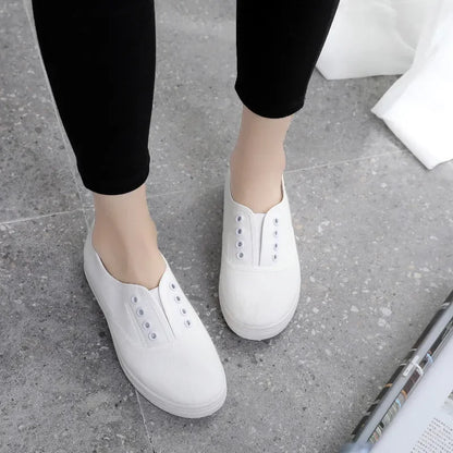 Buy Lady Classic Canvas Shoes | Round Toe