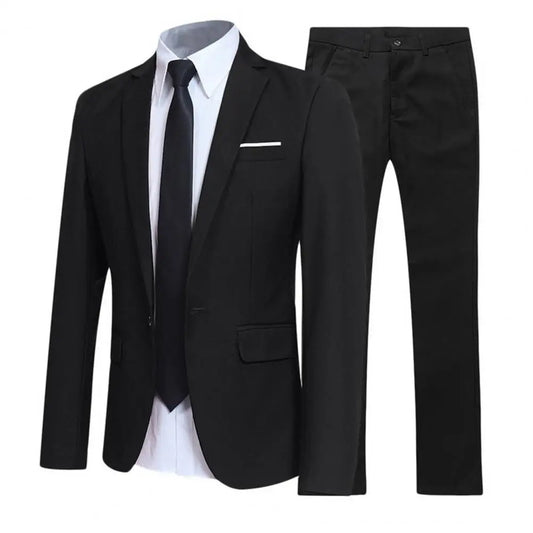 Men's Business Suit Set | Tuxedo Jacket