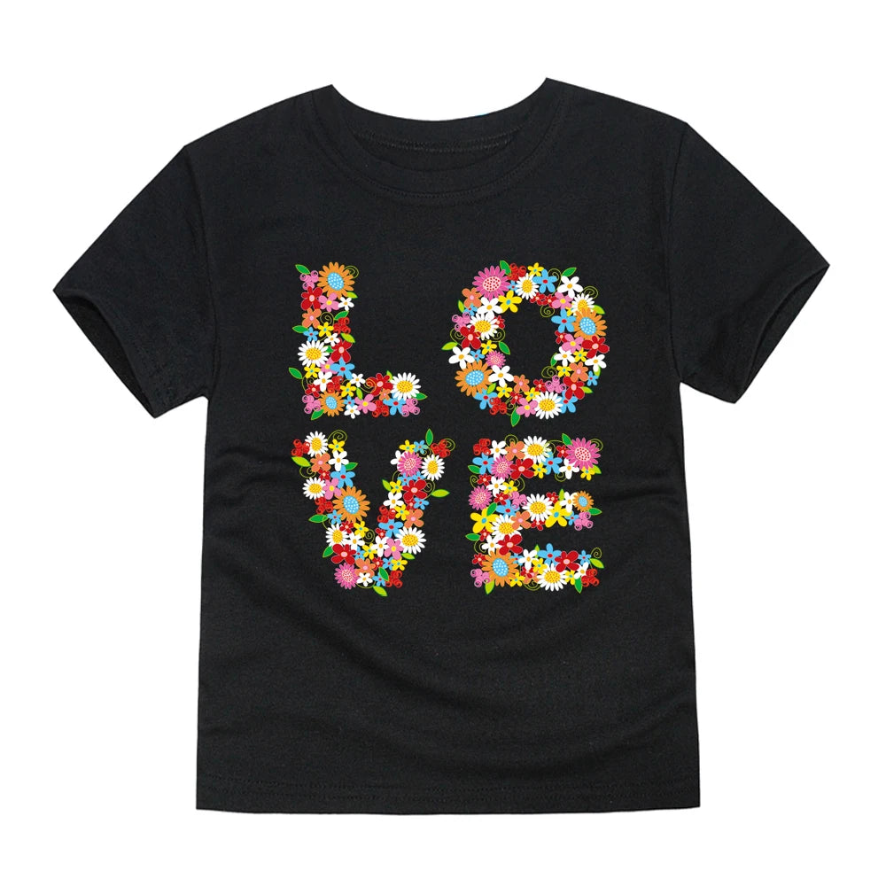 Luxury Pink Wedding T-Shirt for Kids