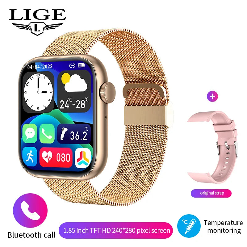 Shop LIGE New Smart Watch | BT Calls