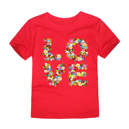 Luxury Pink Wedding T-Shirt for Kids