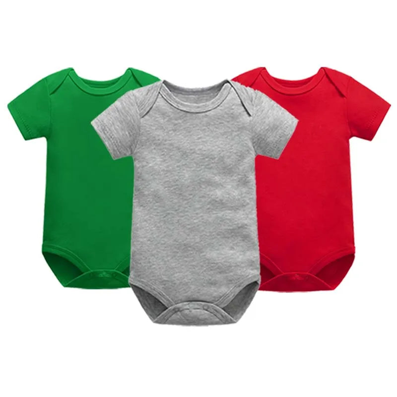 Newborn Baby Summer Bodysuit - Soft Cotton