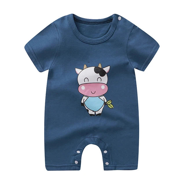 Shop New Summer Baby Cartoon Romper