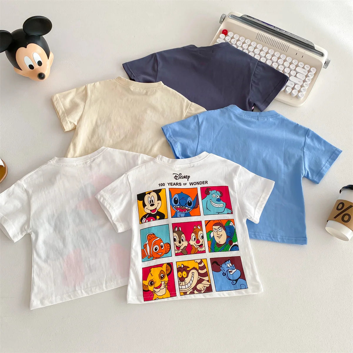 Shop Trendy Disney Cartoon Baby T-Shirt