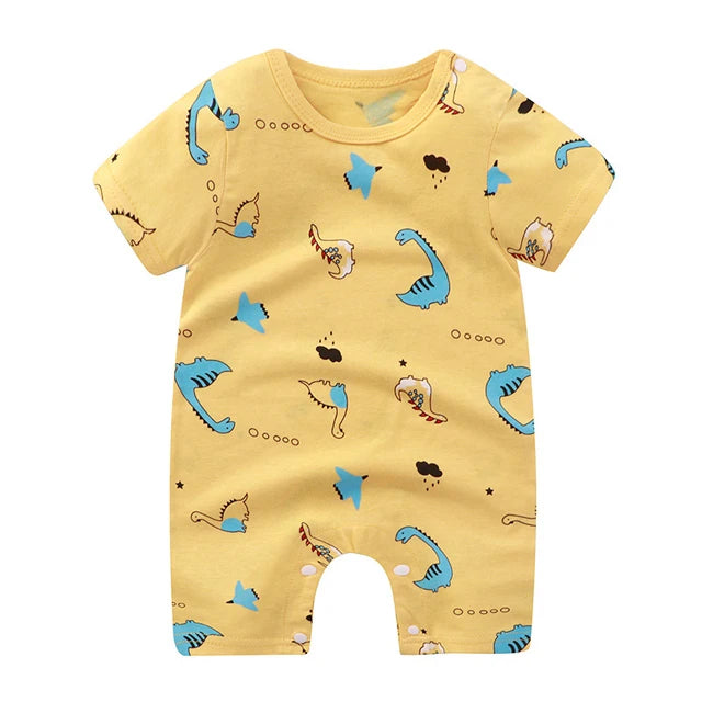 Shop New Summer Baby Cartoon Romper