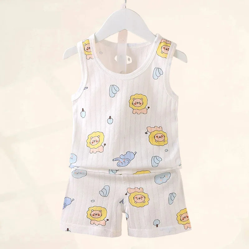 Shop Baby Cotton Print Clothing Set