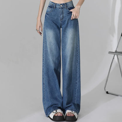 Women's High Waisted Denim | Straight Jeans