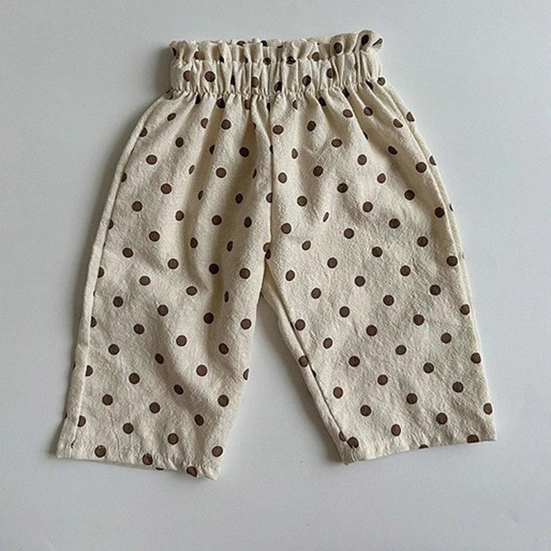 Vintage Elastics Waist Kids Pants for Toddler Boys Clothing Spring Fall Cotton Breathable Kids Pockets Trousers Baby Stuff