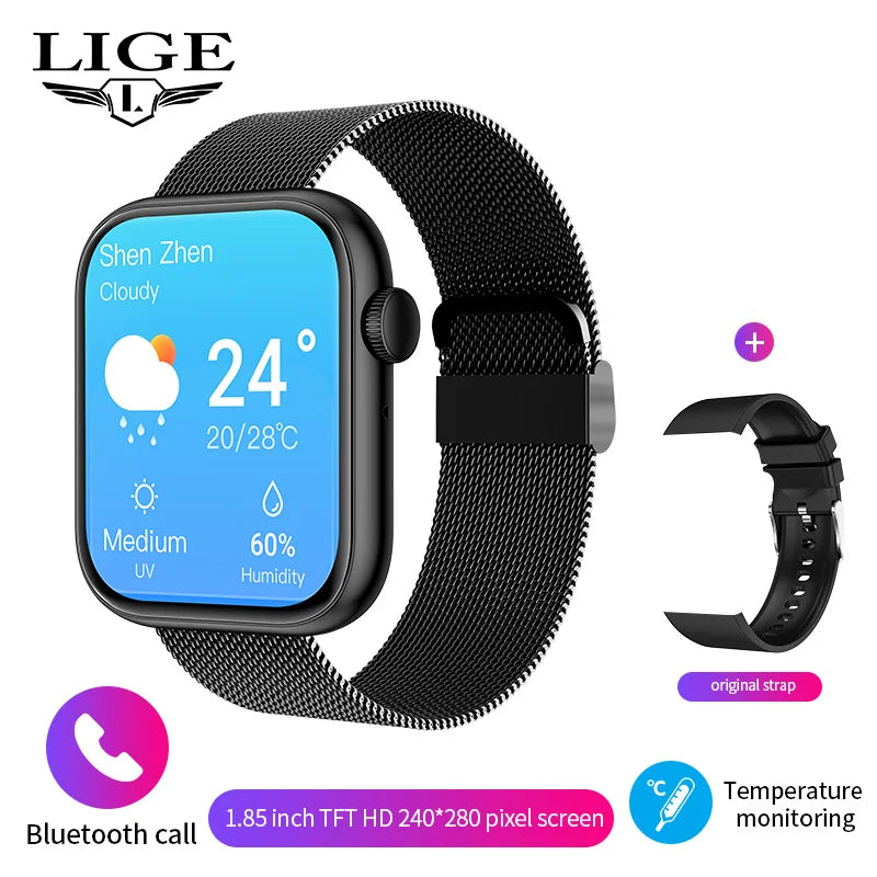 Shop LIGE New Smart Watch | BT Calls