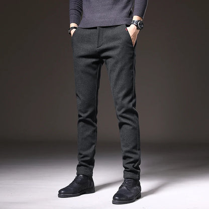 Winter New Men's Casual Slim Fit Pants