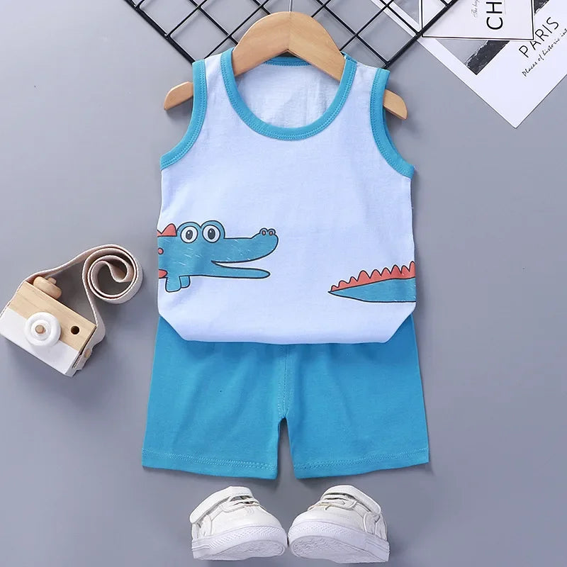 Buy Children Cotton Vest Suit