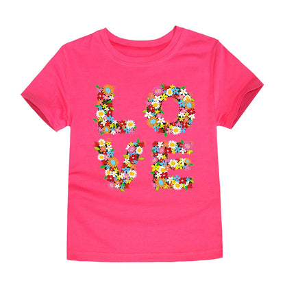 Luxury Pink Wedding T-Shirt for Kids