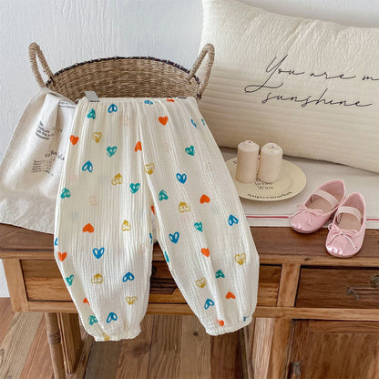 Baby Cotton Pants: Casual Harem Pants