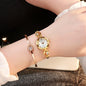 Heart Bracelet Watch - Rose Gold Quartz Wristwatch