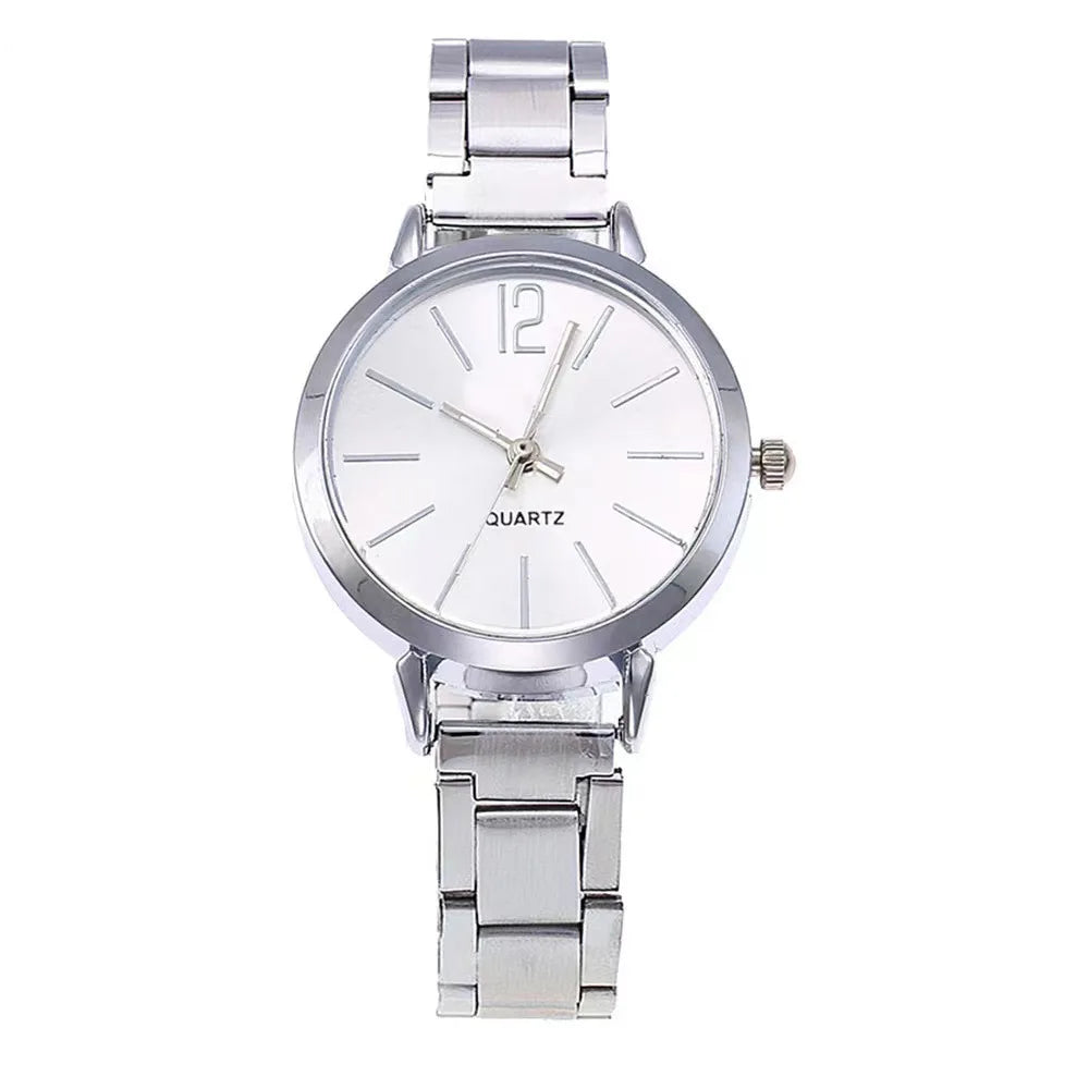 Shop Digital Alloy Quartz Watch & Bracelet