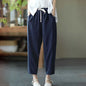 Rimocy Casual Cotton Linen Harem Pants