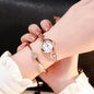 Heart Bracelet Watch - Rose Gold Quartz Wristwatch