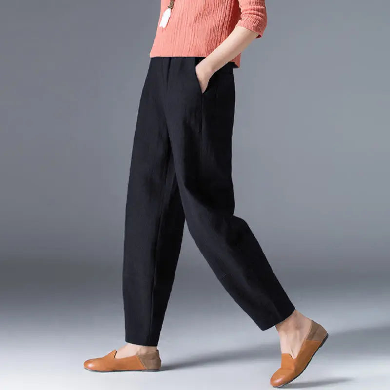 Discover Women's Cotton Wide Leg Pants