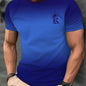 Men's Oversized Ombre T-Shirts | Spring Tops