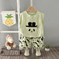 New Summer Baby Clothes Suit - 2Pcs Set