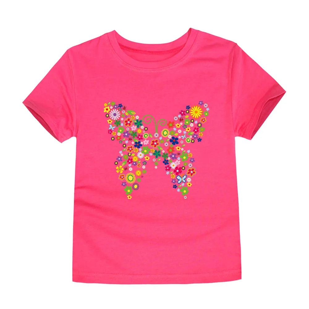 Luxury Pink Wedding T-Shirt for Kids