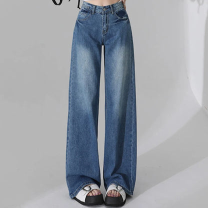 Women's High Waisted Denim | Straight Jeans