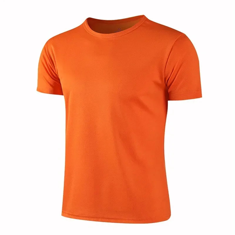 Buy Quick-Drying Round Neck Sport T-Shirt