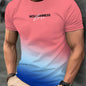 Men's Oversized Ombre T-Shirts | Spring Tops