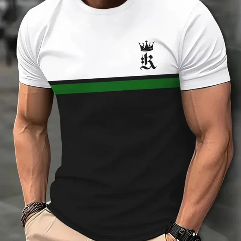 Buy Casual Print Mens 3D T Shirt