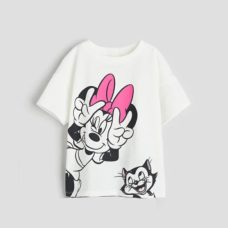 Baby Disney Cartoon T-shirt - Summer Clothing