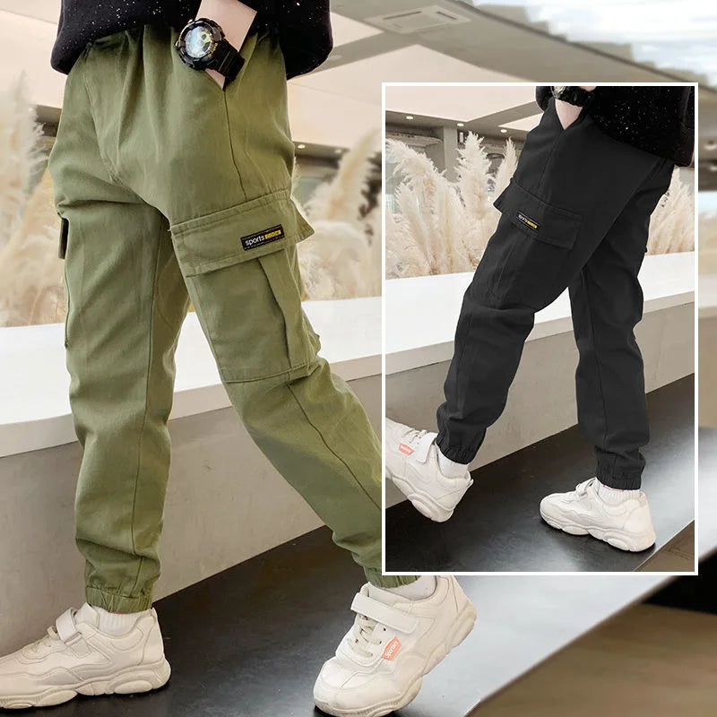 Spring/Autumn Boys Casual Long Trousers