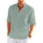 Explore Men's Linen Long Sleeve T-Shirt