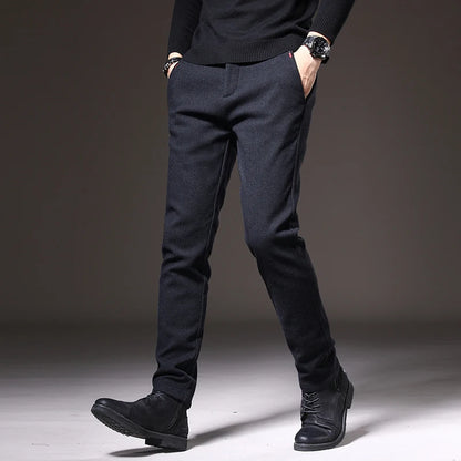 Winter New Men's Casual Slim Fit Pants