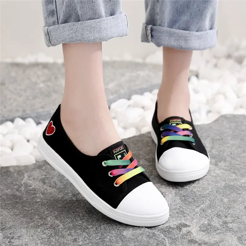 Buy Lady Classic Canvas Shoes | Round Toe