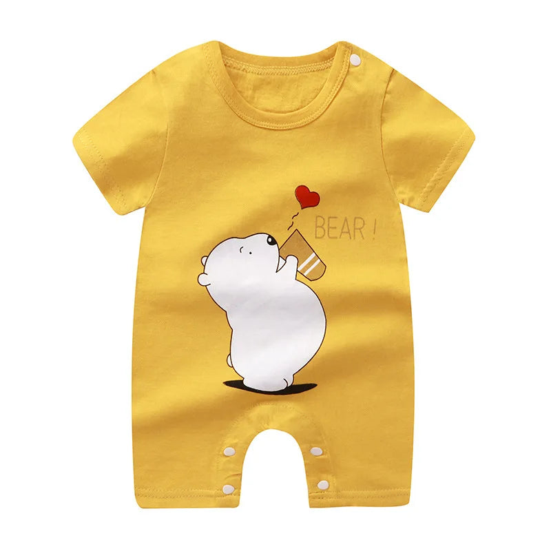 Shop New Summer Baby Cartoon Romper