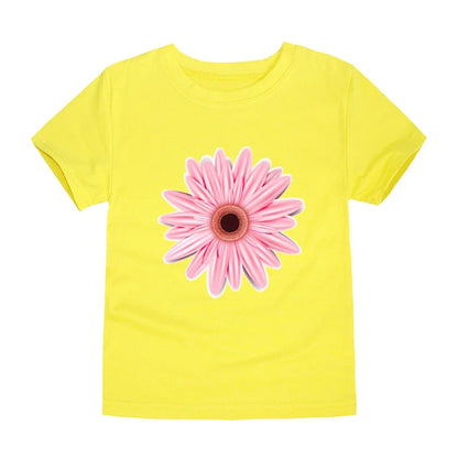 Luxury Pink Wedding T-Shirt for Kids