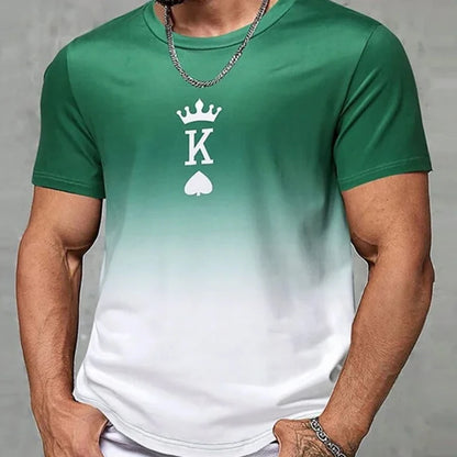 Buy Casual Print Mens 3D T Shirt