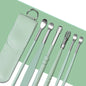 6PCS Stainless Steel Earpick Ear Cleaner Kit