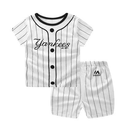 Trendy Summer Newborn Boys Clothes Set