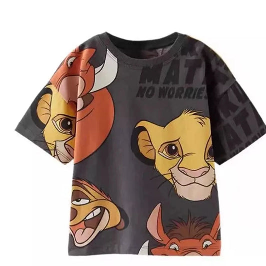 Summer New Children's Cartoon T-Shirts