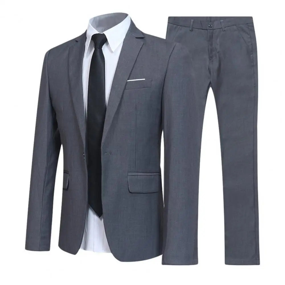 Men's Business Suit Set | Tuxedo Jacket