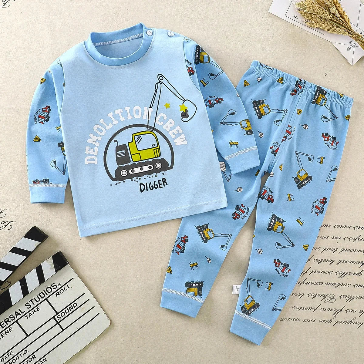 Kids Cotton Clothing Sets | Autumn Winter