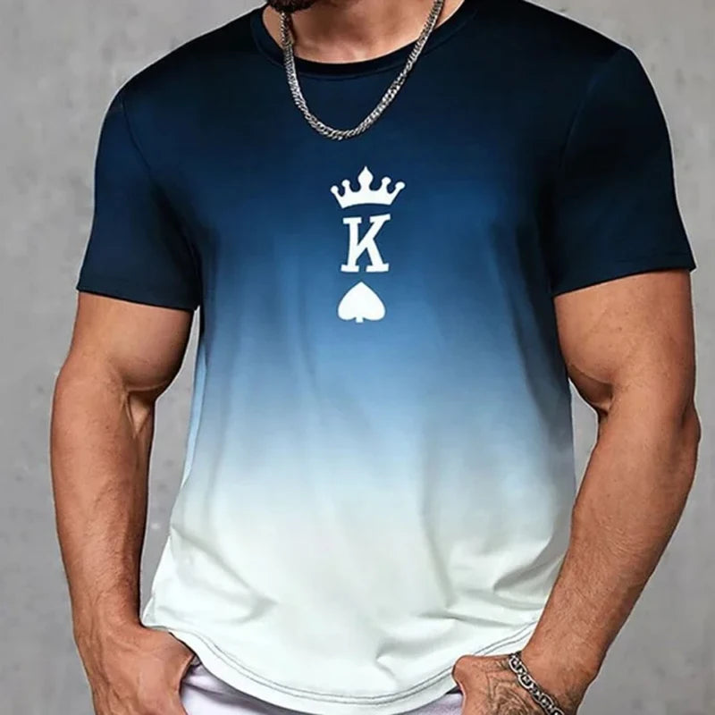 Buy Casual Print Mens 3D T Shirt