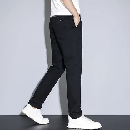  New Men's Slim Fit Straight-Leg Pants