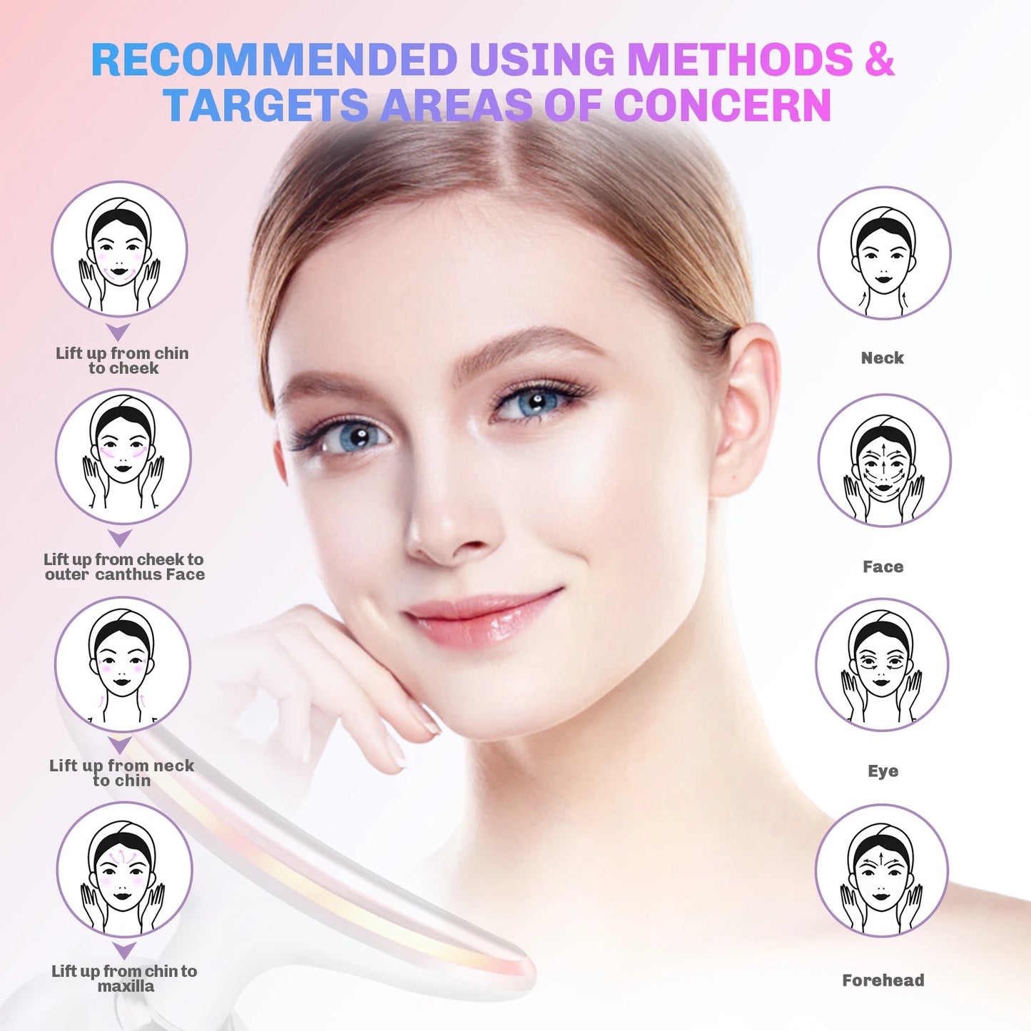 EMS Neck Face Lifting Beauty Device