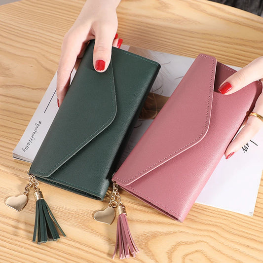 Fashion Wallet Simple Women's Long Student Card Holder Fashion Multifunctional Wallet - Mozarto Enterprise