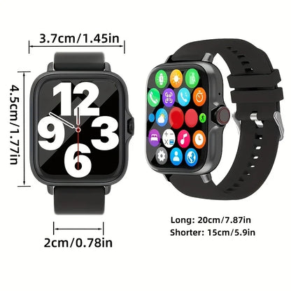 Smart watch, wireless calling /dial, multi -Sport mode, calling reminder and rejection, SMS reminder, for iPhone/Andriod