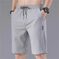 Summer Men's Solid Color Sports Shorts