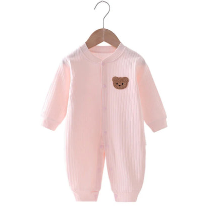 Shop Autumn Baby Romper Bear Jumpsuit 