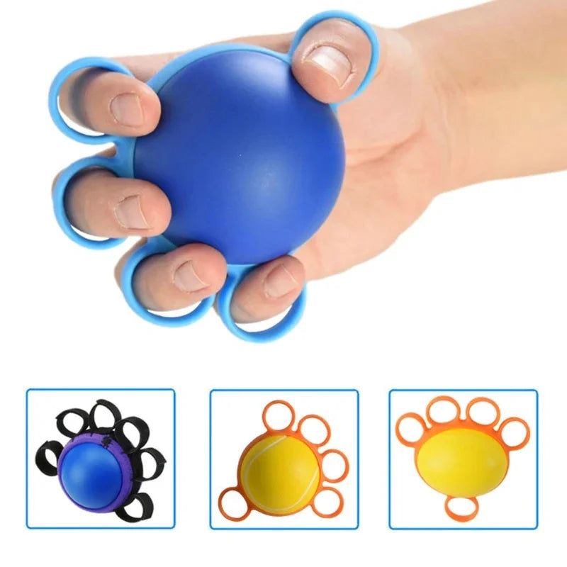  Hand Therapy Grip Strengthener Ball